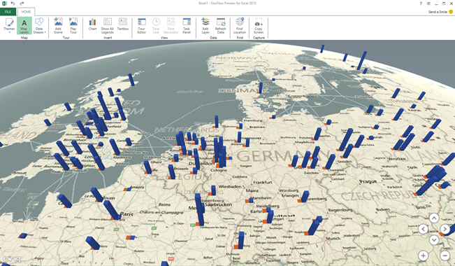 Power Bi 3d Column Chart